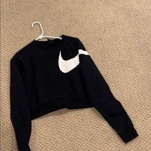 Cropped sweatshirt